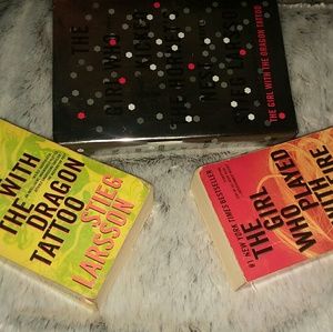 STIEG LARSSON TRILOGY NEW YORK TIMES BESTSELLERS.